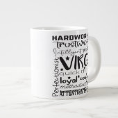 Virgo Zodiac Sign Tasse (Vorderseite Rechts)