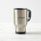 Virgo Zodiac Sign Travel Coffee Mug Reisebecher (VorderseiteRechts)