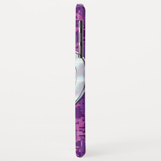 Virgo Zodiac Sign Vibransia Digitale Camouflage Case-Mate iPhone Hülle (Hinten/Links)