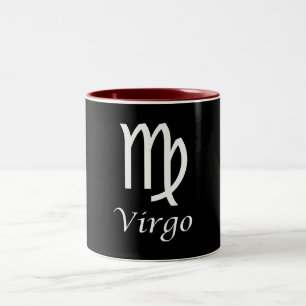 Virgo Zodiac Sign Zweifarbige Tasse