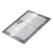 Virgo Zodiac Signierung in Grunge Bedresste Style Notizblock (angewinkelt)