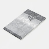 Virgo Zodiac Signierung in Grunge Bedresste Style  Post-it Klebezettel (angewinkelt)