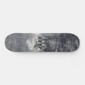 Virgo Zodiac Signierung in Grunge Bedresste Style Skateboard (Horizontal)