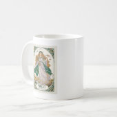 Virgo Zodiac  special Vintage Coffee Mug Kaffeetasse (Vorderseite Links)