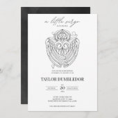 Virgo Zodiac Star Sign Astrology Baby Dusche Einladung (Vorne/Hinten)