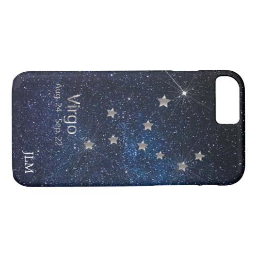 Virgo - Zodiac Star Sign Case-Mate iPhone Hülle (Rückseite (Horizontal))