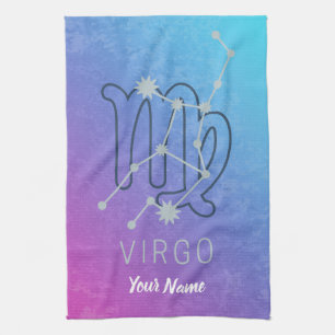 Virgo Zodiac Star Sign Horoscope Constellation Geschirrtuch