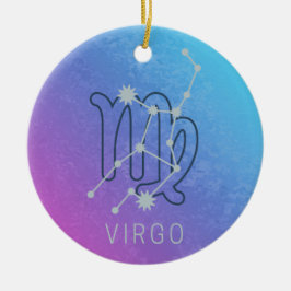 Virgo Zodiac Star Sign Horoscope Constellation Keramik Ornament