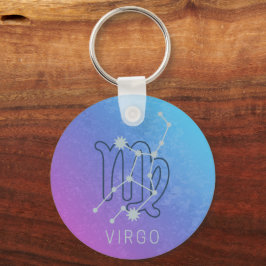 Virgo Zodiac Star Sign Horoscope Constellation Schlüsselanhänger