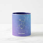 Virgo Zodiac Star Sign Horoscope Constellation Tasse (Zentrum)