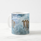 VIRGO Zodiac Star Sign Tasse (Vorderseite Links)