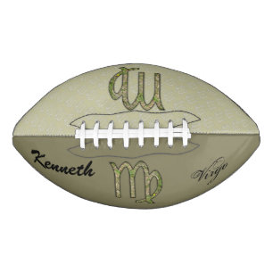 Virgo Zodiac Symbol Element von Kenneth Yoncich Football