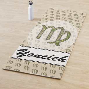 Virgo Zodiac Symbol Element von Kenneth Yoncich Yogamatte