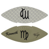 Virgo Zodiac Symbol Standard von Kenneth Yoncich Football (Paneele)