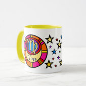 Virgo Zodiac Symbol-Tasse Tasse (Vorderseite Links)
