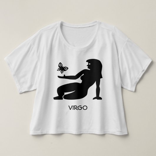 Virgo Zodiac T-Shirt (Design vorne)