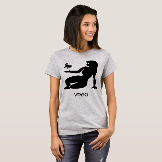 Virgo Zodiac T-Shirt (Vorne ganz)