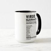 Virgo Zodiac Tasse (VorderseiteRechts)