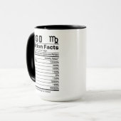 Virgo Zodiac Tasse (Vorderseite Links)