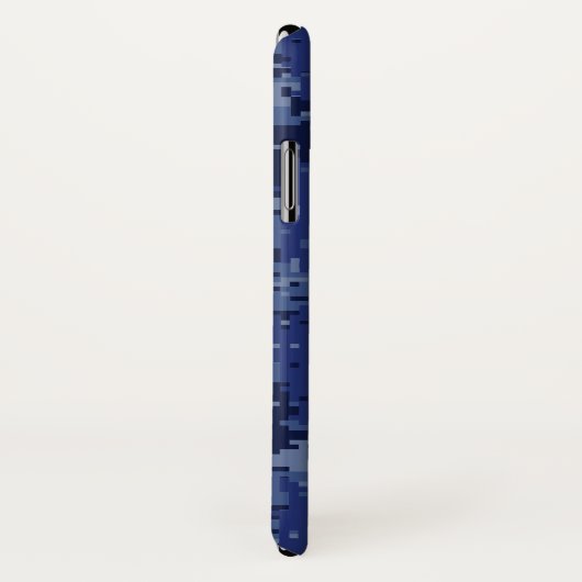 Virgo Zodiac über Navy Digital Camouflage Case-Mate iPhone Hülle (Hinten/Rechts)