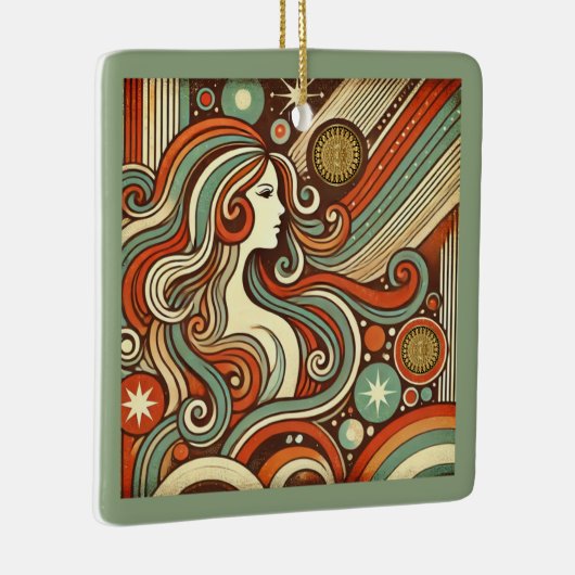 Virgo Zodiac Weihnachtsschmuck (Rechts)