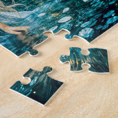 Virgo Zodiac with Moonlit Maiden Holding a Glowing Puzzle (Seite)