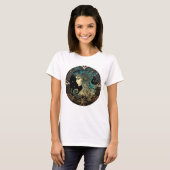 Virgo Zodiac Woman T-Shirt (Vorne ganz)