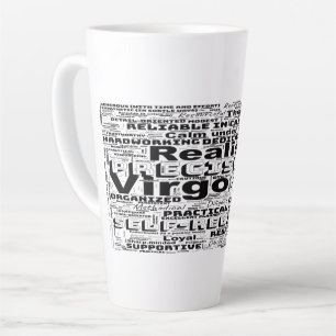Virgo Zodiac Word Cloud Inspiration Milchtasse
