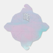 Virgo Zodiac-Zeichen auf Pastellen Nacre Style Pri Geschenkschachtel (Ungefaltet)