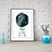 Virgo Zodiac Zeichen: Individuelle Name & Geburtst Poster