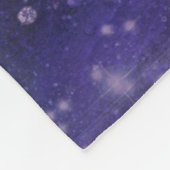 Virgo Zodiac Zeichenwasser-Farbe Design Fleecedecke (Ecke)