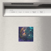 Virgo Zodiac Zeichenwasser-Farbe Design Magnet (In Situ (Geschirrspüler))