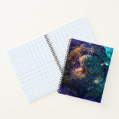 Virgo Zodiac Zeichenwasser-Farbe Design Notizblock (Innenseite)