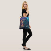 Virgo Zodiac Zeichenwasser-Farbe Design Tasche (Am Model)