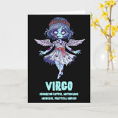 Virgo Zombie Karte (Gelbe Blume)