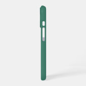 Viridian Solid Color iPhone 16 Hülle (Linke Seite)