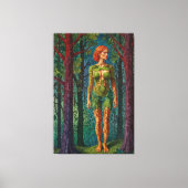 “Viridra’s Portrait” -  Veins of the Canopy    Leinwanddruck (Vorderseite)