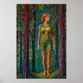 “Viridra’s Portrait” -  Veins of the Canopy    Poster (Vorne)