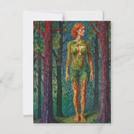 "Viridra’s Portrait" - Venen der Canopy Postkarte