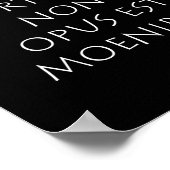 Viris fortibus non opus est moenibus poster (Ecke)