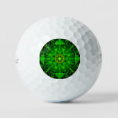 Virisierendes grünes Kaleidoskop, Golfball (Vorderseite)