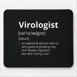 Virologe Definition Mousepad