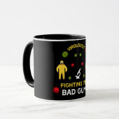 Virologe | Mikrobiologe — Covid Microbiologist Tasse (Vorderseite Links)