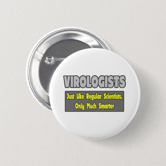 Virologen...klüger Button (Vorne & Hinten)