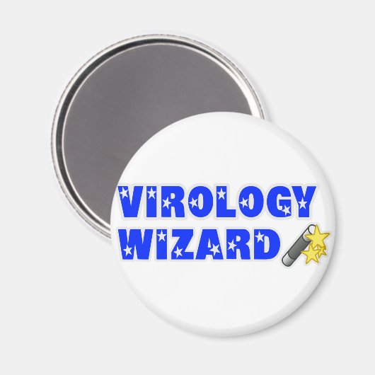 Virologie-Assistent Magnet (Vorderseite/Rückseite)