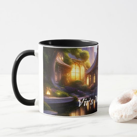Vir's Morning Tea Tasse (Mit Donut)