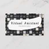Virtual Assistant Business Card Visitenkarte (Vorderseite)
