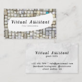 Virtual Assistant Visitenkarte (Vorne/Hinten)