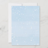 Virtual baby Dusche Baby ist kalt draußen Einladung (Rückseite)