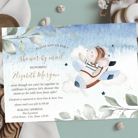 Virtual-Baby-Dusche für die Maus per Mail Einladung